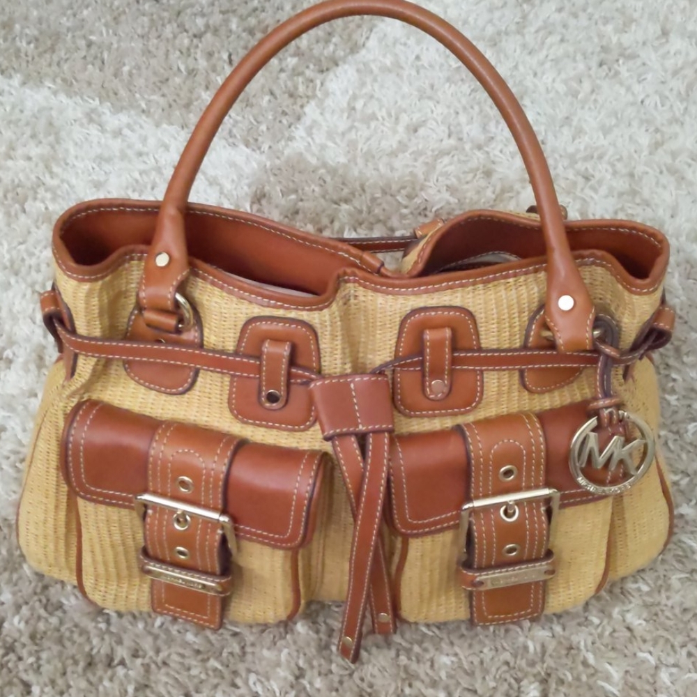 Michael Kors Straw Bag